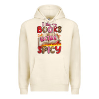 Tofu i like my books extra spicy Premium Hoodie - Artiststas