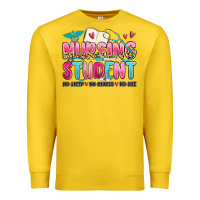 Lemon nursing student no sleep no money no life Premium Sweatshirt - MaliasSmallBusiness