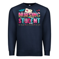 Navy nursing student no sleep no money no life Premium Sweatshirt - MaliasSmallBusiness