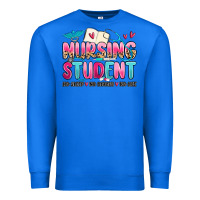 True Royal nursing student no sleep no money no life Premium Sweatshirt - MaliasSmallBusiness