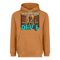 Meerkat im only one drink Heavyweight Hoodie - NancyCooperArtShop