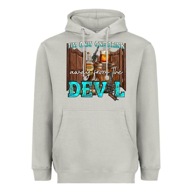 Im Only One Drink Heavyweight Hoodie by NancyCooperArtShop | Teevron