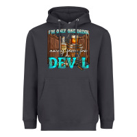 Smoke im only one drink Heavyweight Hoodie - NancyCooperArtShop