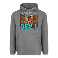 Storm im only one drink Heavyweight Hoodie - NancyCooperArtShop