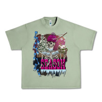 Oil Green freezing season skeleton Urban Heavy Tee - FaDigitalArtStudio