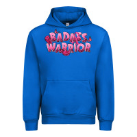 Badass Warrior Breast Cancer Urban Hoodie | Teevron