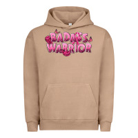 Pigment Burro Badass warrior Breast Cancer Urban Hoodie - NancyCooperArtShop