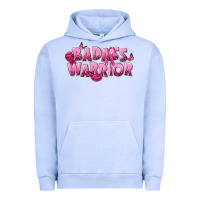 Pigment Grape Ice Badass warrior Breast Cancer Urban Hoodie - NancyCooperArtShop