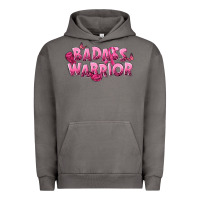 Pigment Tornado Badass warrior Breast Cancer Urban Hoodie - NancyCooperArtShop