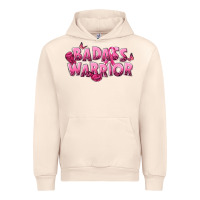 Sandshell Badass warrior Breast Cancer Urban Hoodie - NancyCooperArtShop