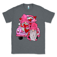 Charcoal Heather farm truck,gnomies valentines Classic Tee - JahusDesignShop