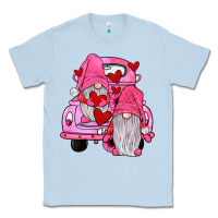 Dusty Blue farm truck,gnomies valentines Classic Tee - JahusDesignShop