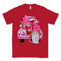 Red farm truck,gnomies valentines Classic Tee - JahusDesignShop