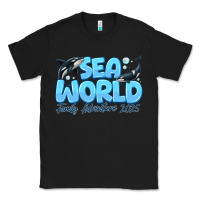 Black Sea World Family Adventure 2025 Classic Tee - CowhideDigitalArt