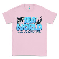 Bubblegum Pink Sea World Family Adventure 2025 Classic Tee - CowhideDigitalArt