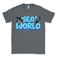 Charcoal Heather Sea World Family Adventure 2025 Classic Tee - CowhideDigitalArt