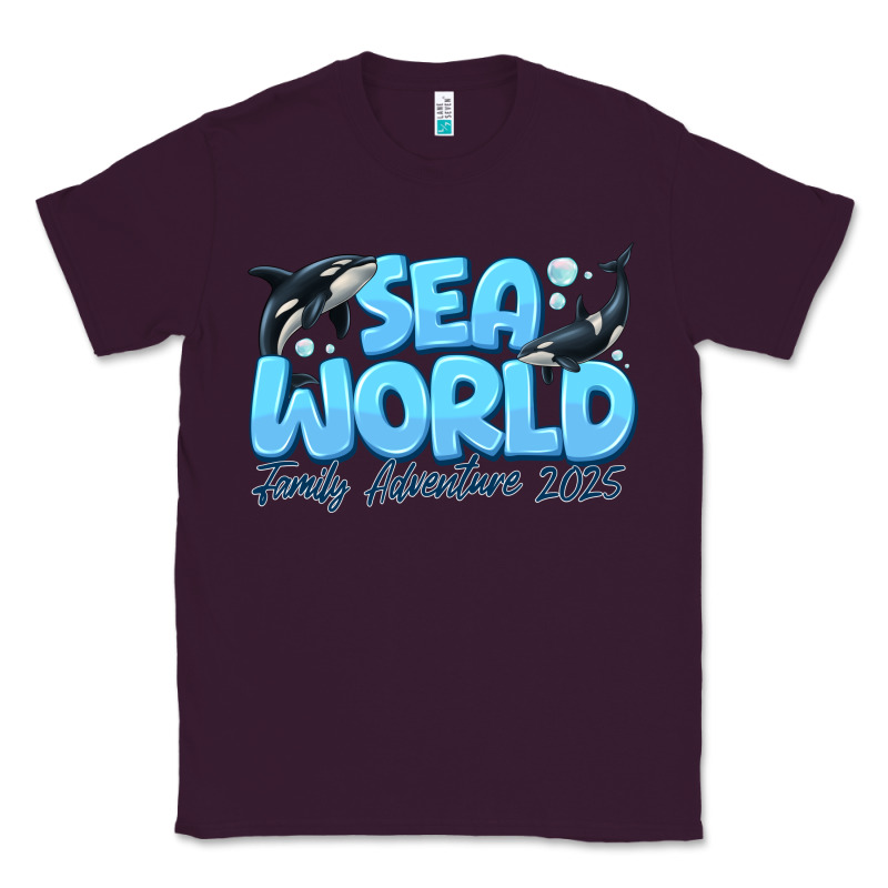 Sea World Family Adventure 2025 Classic Tee by CowhideDigitalArt | Teevron