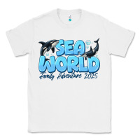 White Sea World Family Adventure 2025 Classic Tee - CowhideDigitalArt