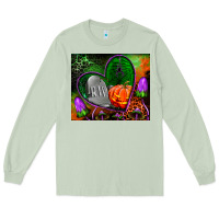Matcha halloween heart mouse pad Long Sleeve Tee - BundleAndBundleShop