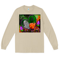 Mushroom halloween heart mouse pad Long Sleeve Tee - BundleAndBundleShop