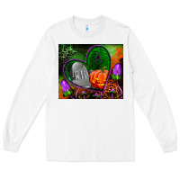 White halloween heart mouse pad Long Sleeve Tee - BundleAndBundleShop