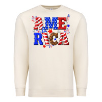Sandshell America Premium Sweatshirt - NancyCooperArtShop