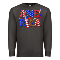 Smoke America Premium Sweatshirt - NancyCooperArtShop