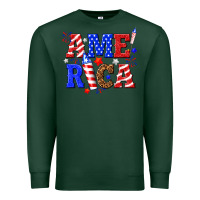 Sports Green America Premium Sweatshirt - NancyCooperArtShop