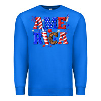True Royal America Premium Sweatshirt - NancyCooperArtShop