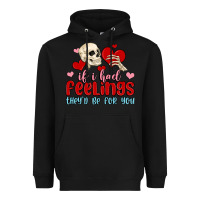 Black if i had feelings they d be for you Heavyweight Hoodie - MaliasSmallBusiness