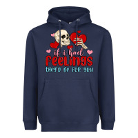 Navy if i had feelings they d be for you Heavyweight Hoodie - MaliasSmallBusiness