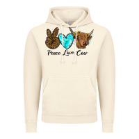 Vintage Artic peace love cow Vintage Hoodie - RanaPortraitStore