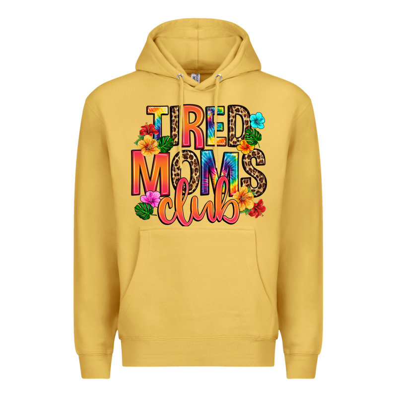 Tired Moms Club Premium Hoodie by Artiststas | Teevron