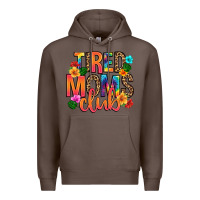Coffee tired moms club Premium Hoodie - Artiststas