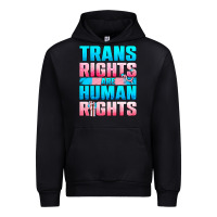 Black Trans rights are human rights Urban Hoodie - NancyCooperArtShop