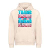 Sandshell Trans rights are human rights Urban Hoodie - NancyCooperArtShop