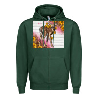 Sports Green Western Cute Baby Deer Fawn Zipper Hoodie - LillyAllenDesigns