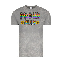 Cloud Rock proud ally Vintage Tee - CowhideDigitalArt