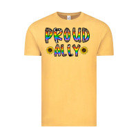 Vintage Mustard proud ally Vintage Tee - CowhideDigitalArt