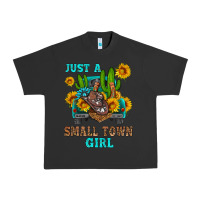 Pigment Black just a small town girl Urban Heavy Tee - HRA Design Shop