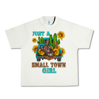 Pistachio just a small town girl Urban Heavy Tee - HRA Design Shop