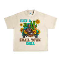 Sandshell just a small town girl Urban Heavy Tee - HRA Design Shop
