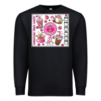Black christmas vibes coffee Premium Sweatshirt - MaliasSmallBusiness