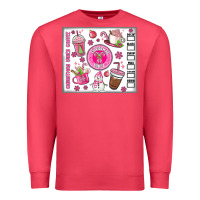 Cardinal christmas vibes coffee Premium Sweatshirt - MaliasSmallBusiness
