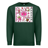 Sports Green christmas vibes coffee Premium Sweatshirt - MaliasSmallBusiness