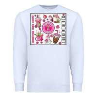 White christmas vibes coffee Premium Sweatshirt - MaliasSmallBusiness