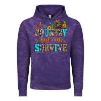 Cloud Purple a country girl can survive Vintage Hoodie - Zillion Design Studio