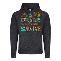 Vintage Black a country girl can survive Vintage Hoodie - Zillion Design Studio