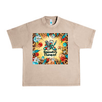 French Oak respiratory therapist Urban Heavy Tee - BarkalooDesign