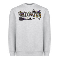 Heather Grey halloween Heavyweight Sweatshirt - CowhideDigitalArt